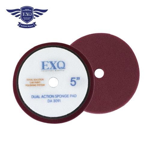 EXQ 듀얼광택기 전용 5인치 - 레드폼패드 (DA3091)